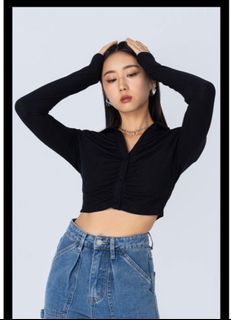 YHF Delusion Top in Black
