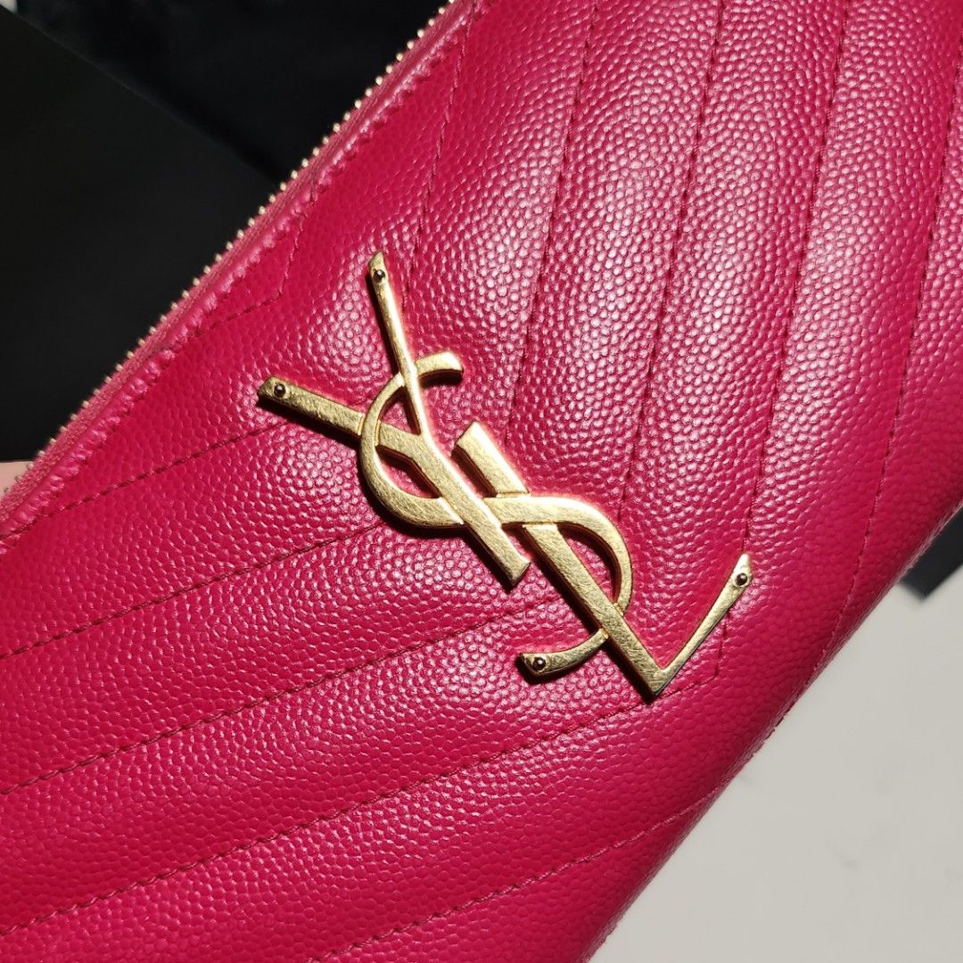 YSL Card Holder, Luxury, Bags & Wallets on Carousell