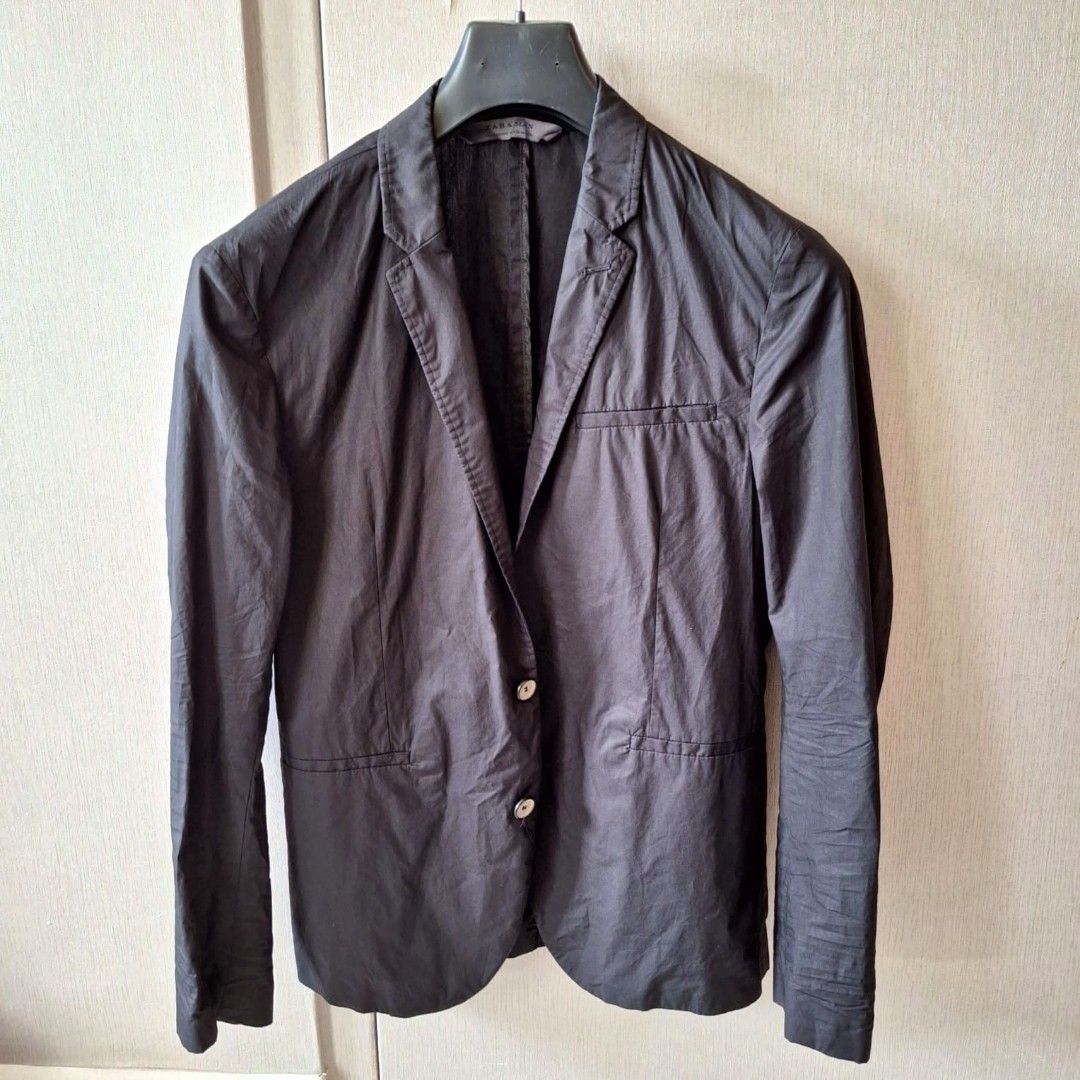 Zara Blazer Informal Jacket Summer Men s Fashion Coats Jackets and Outerwear on Carousell