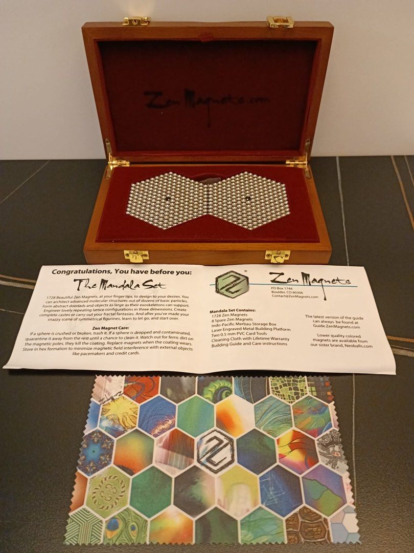 Zen Mandala Set 1728 Zen Magnets 5mm balls
