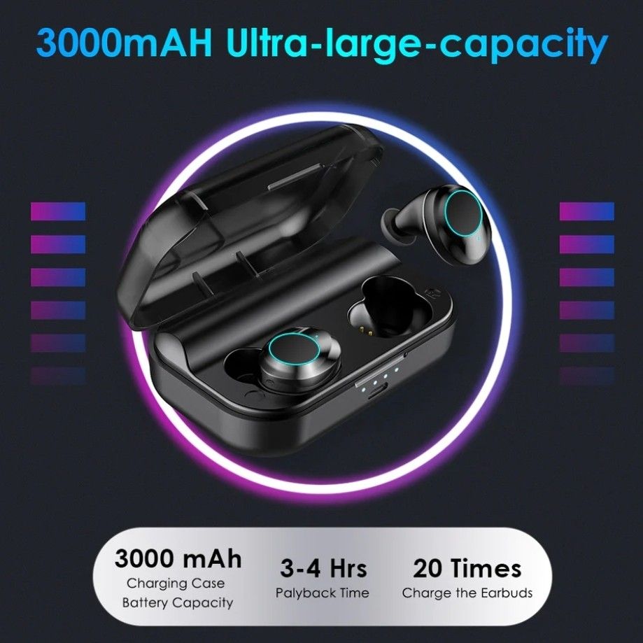 ZNT SoundBass IPX7 Waterproof Hifi Deep Bass Bluetooth 5.0
