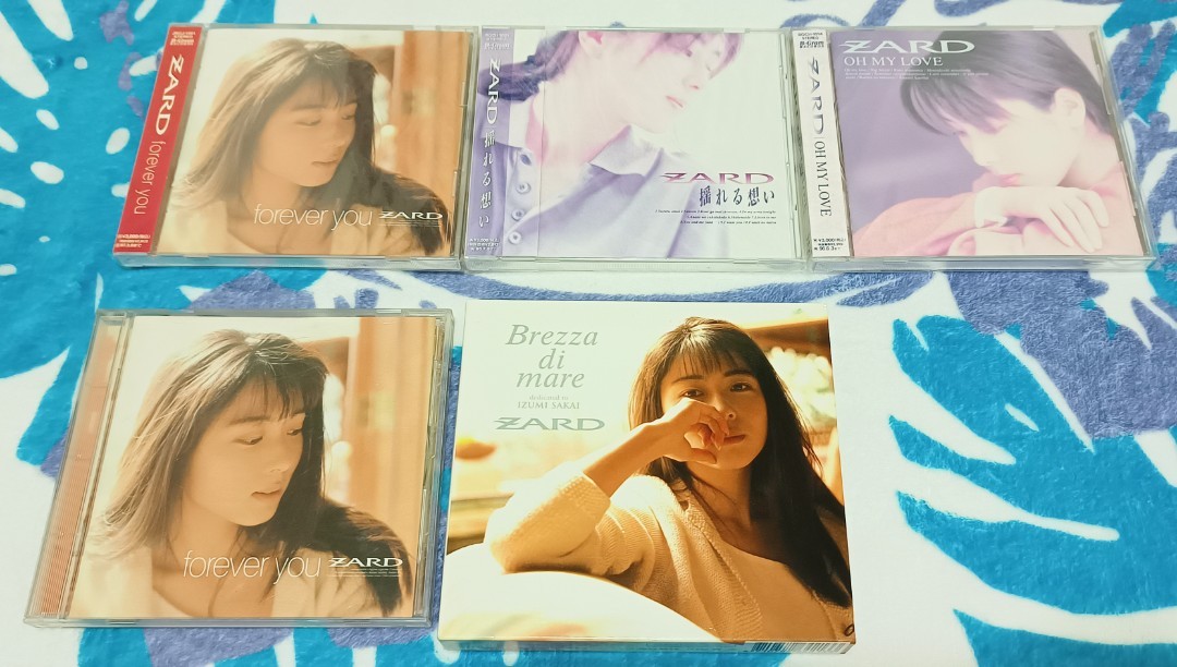 （$100 或以內只限郵寄） ZARD / 坂井泉水Album Collection (每隻