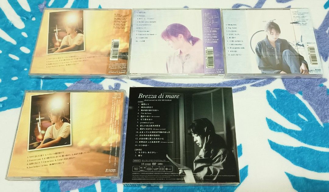 $100 或以內只限郵寄） ZARD / 坂井泉水Album Collection (每隻價格詳