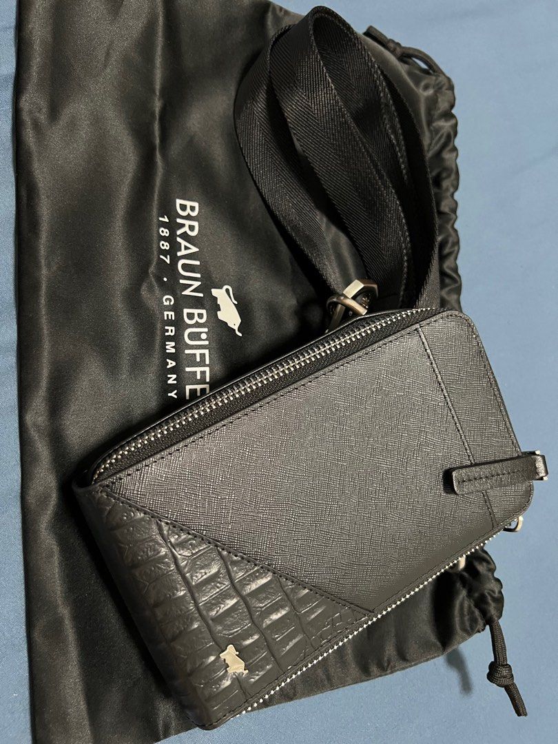 Braun buffel deals sling bag man