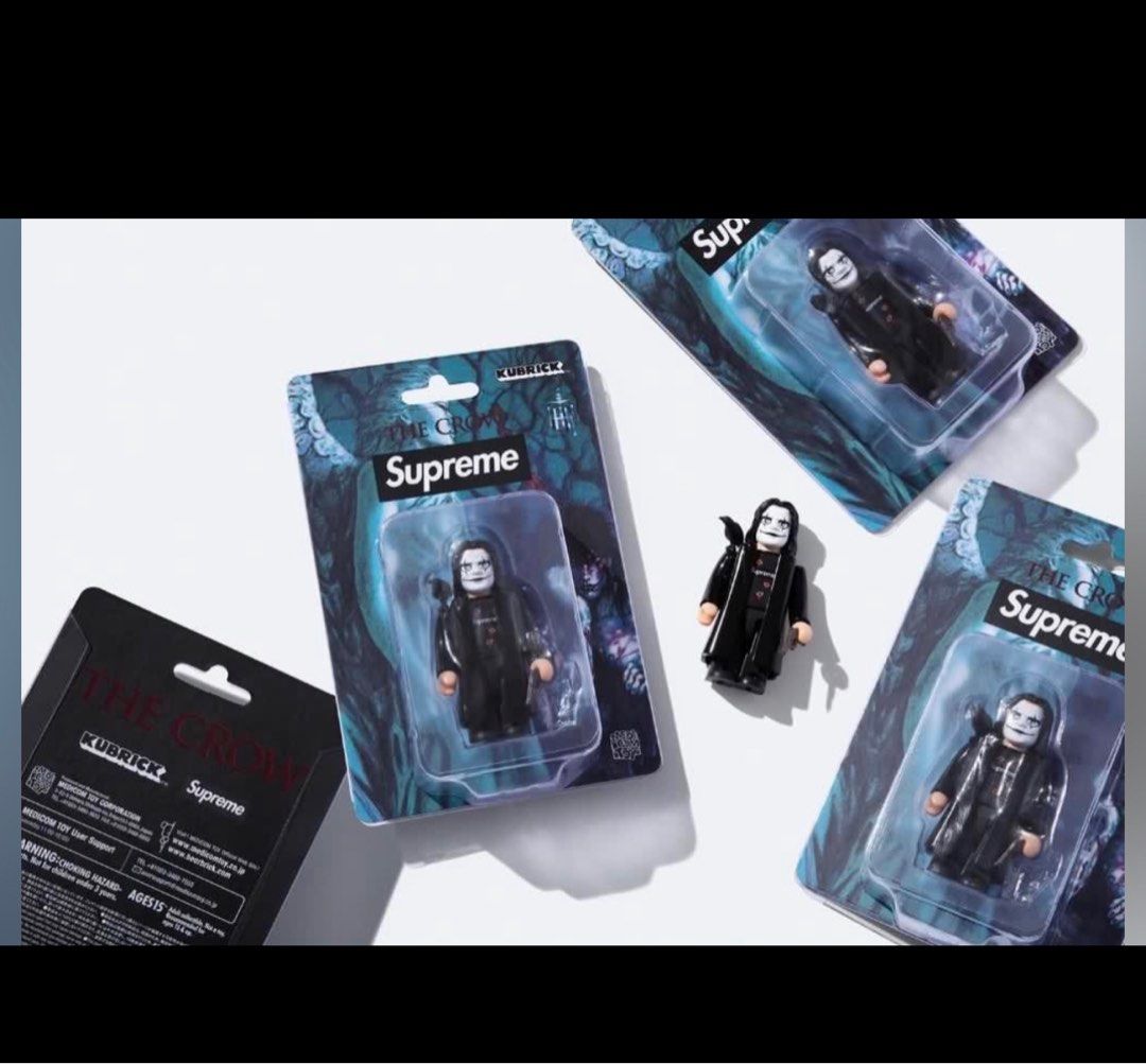 KUBRICK 100% Supreme The Crow MEDICOM TOY Bearbrick from Japan