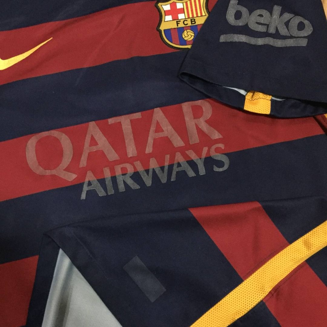 2015-2016 FC BARCELONA HOME JERSEY on Carousell