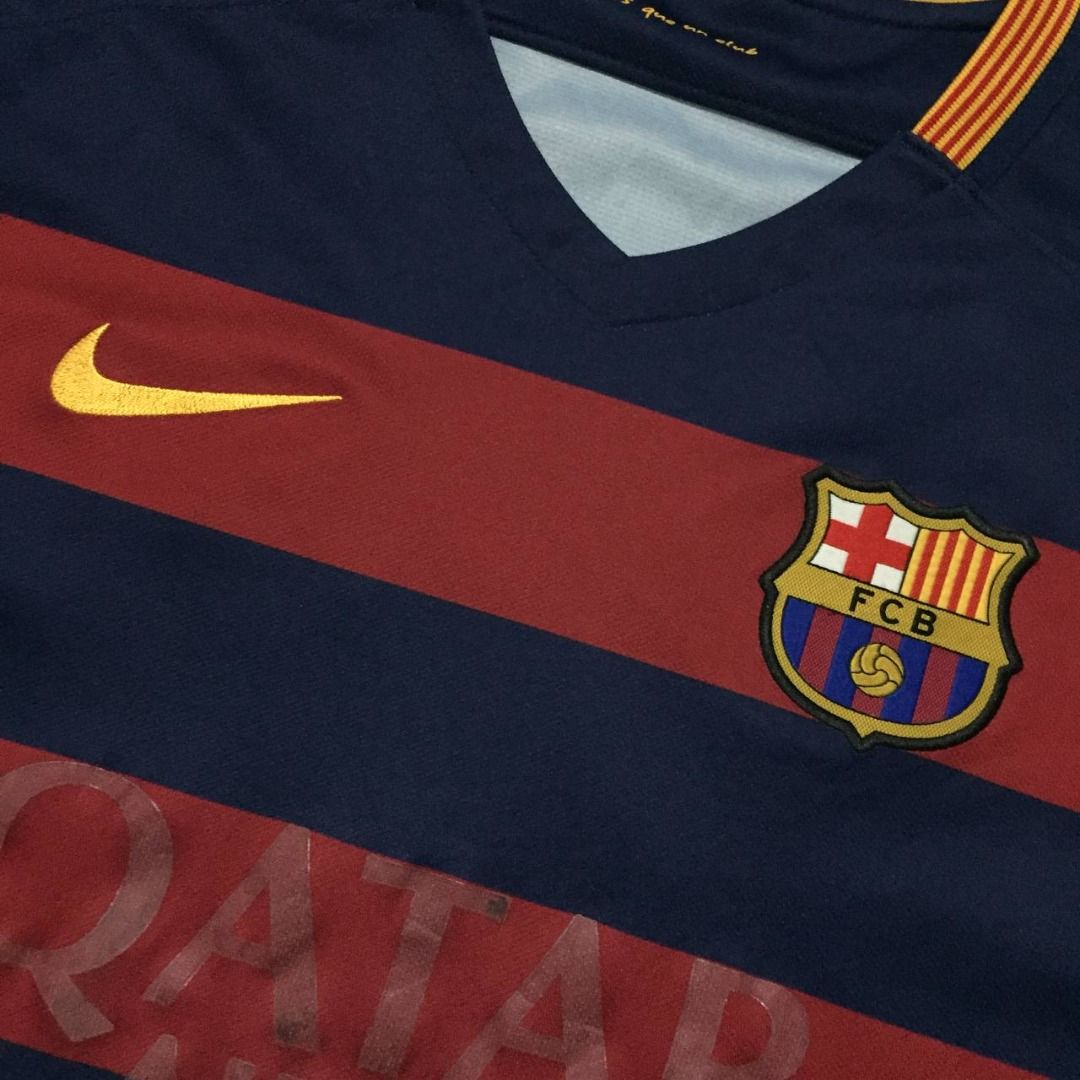 2015-2016 FC BARCELONA HOME JERSEY on Carousell