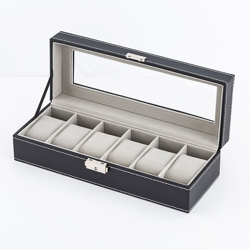 Glass sales watch case
