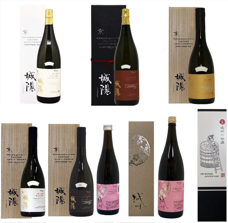 🐧城陽純米大吟醸40（五百万石）1800ml / 城陽純米大吟醸40（山田錦