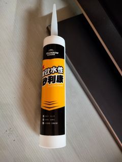 水性矽利康 白色 8成 用過一次 60
