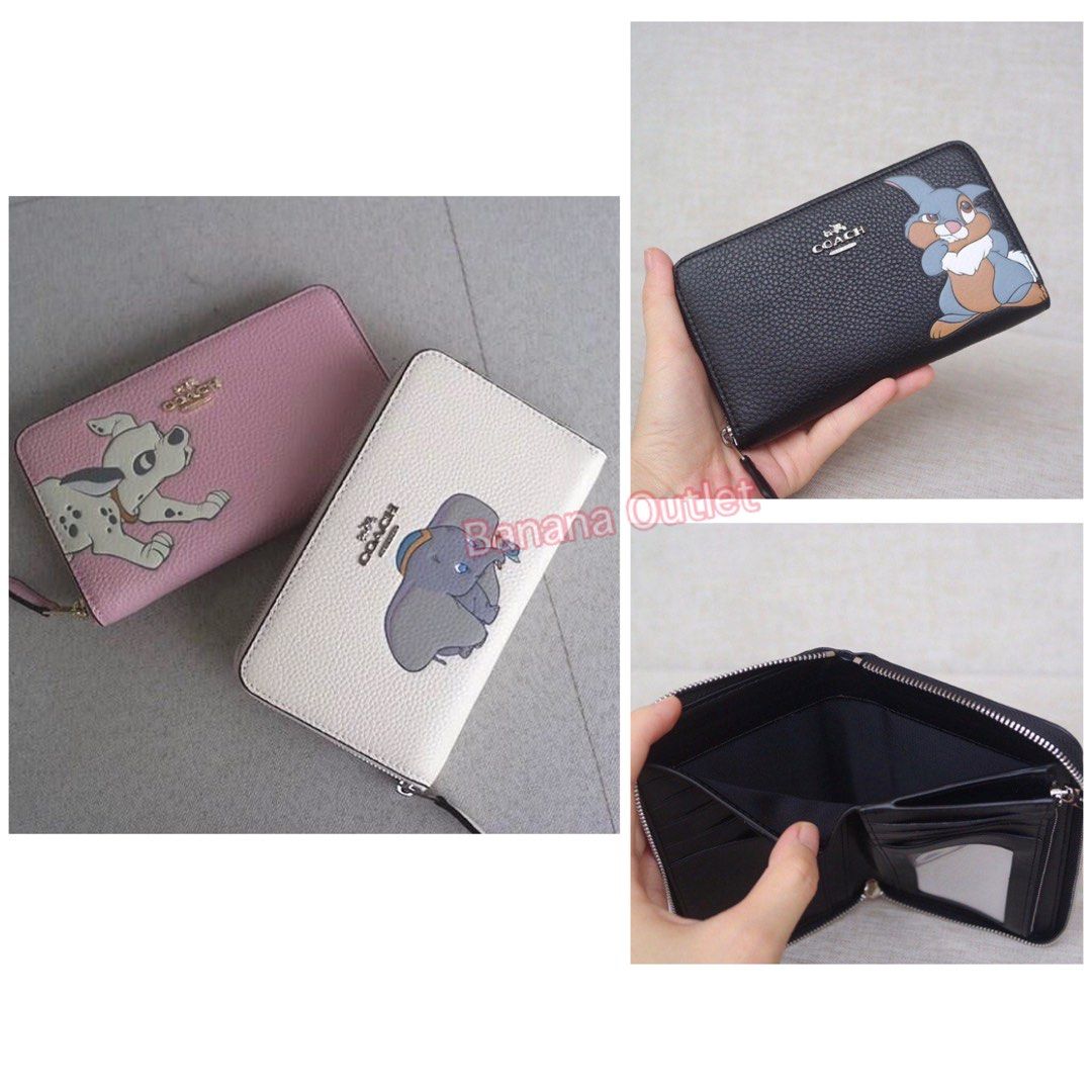 Coach bunny wallet on sale