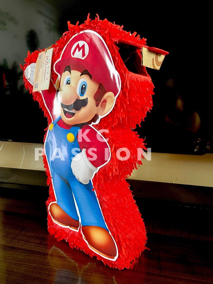Super Mario Bros Inspired Personalized Piñata 