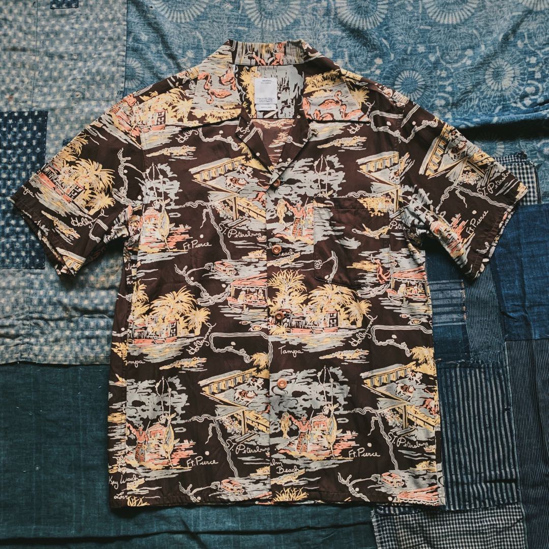 全新Visvim Duke Shirt Aloha Pattern Size 2
