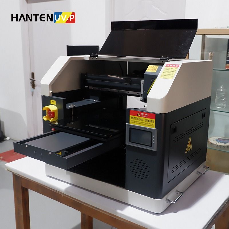 A3 Mini Inkjet UV Led Flatbed Printer On Acrylic