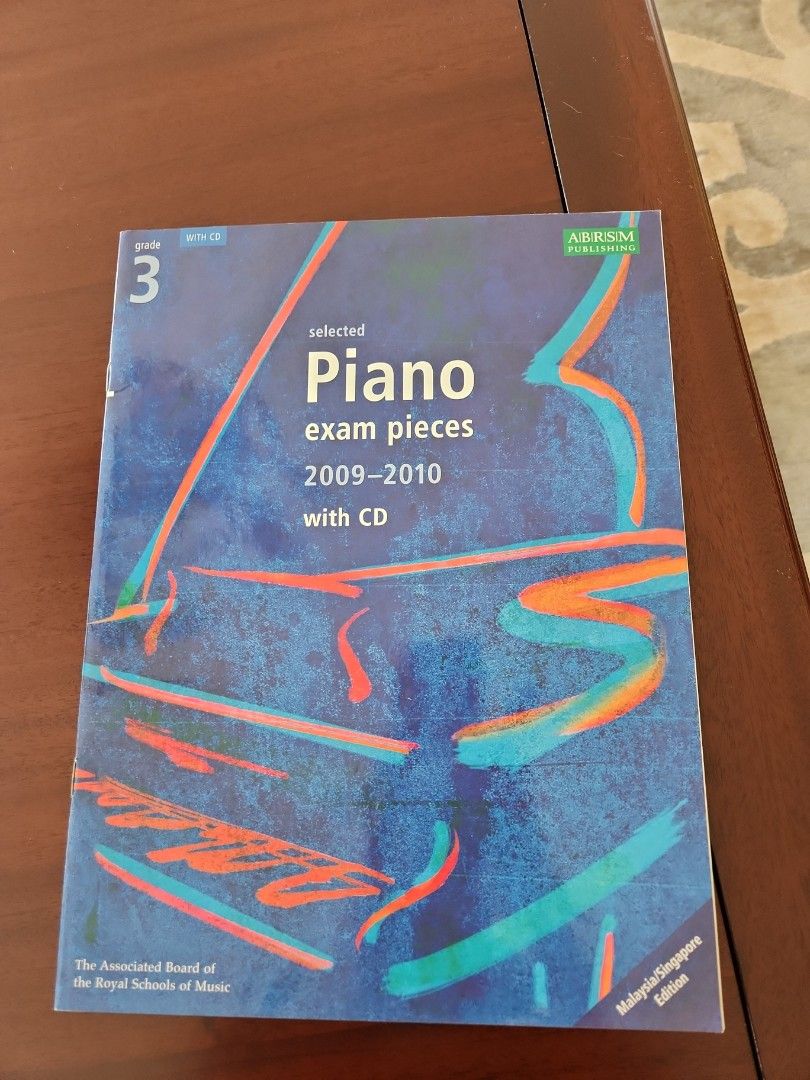 Abrsm Grade 3 Piano Exam Pieces Hobbies Toys Music Media Music