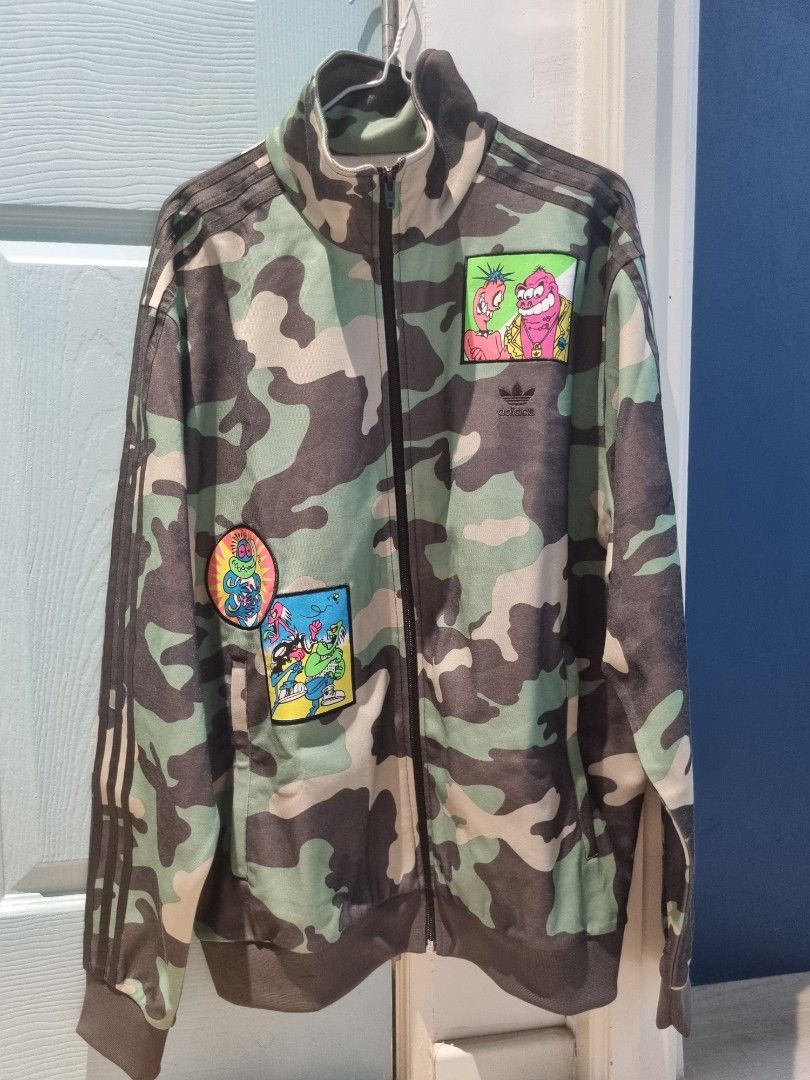 Adidas Jeremy Scott camo tracksuit