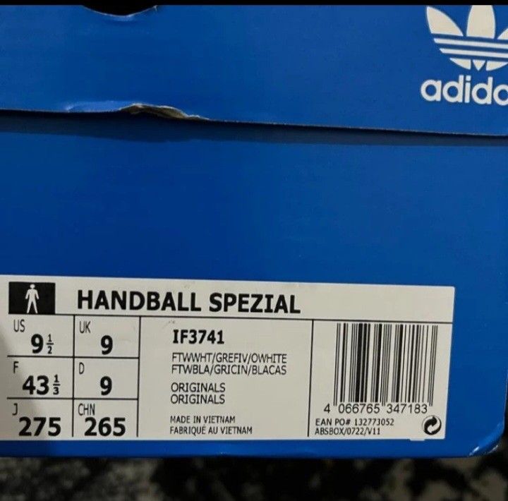 Adidas spezial handball original, Fesyen Pria, Sepatu , Sneakers di