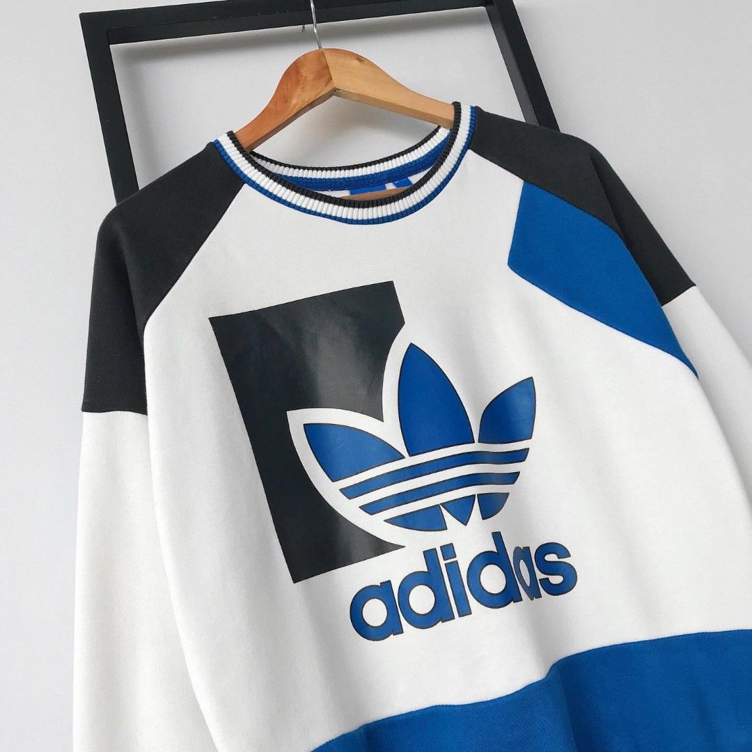 Adidas vintage cheap run baggy sweatshirt
