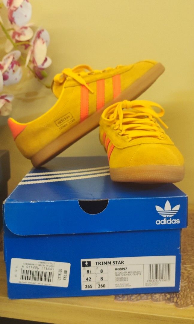 Adidas trimm star Men s Fashion Footwear Sneakers on Carousell