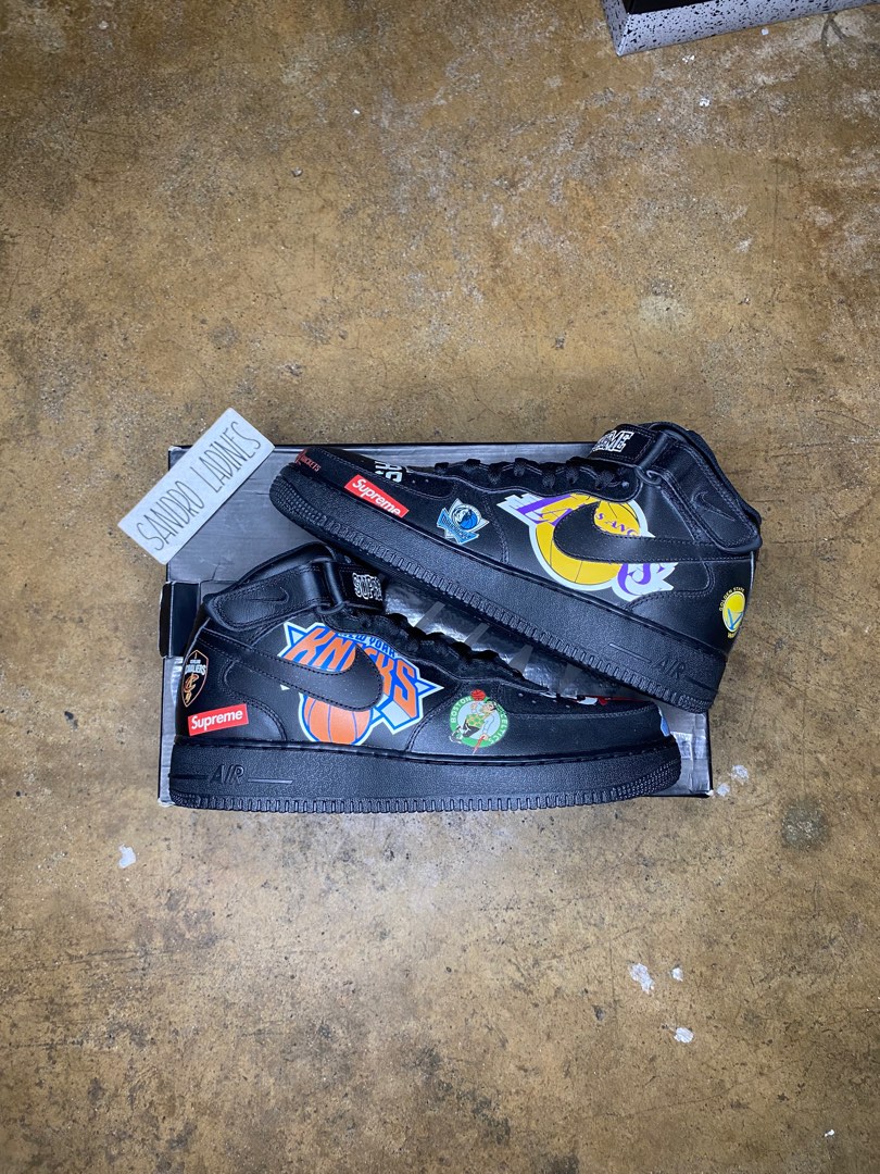 supreme nba air force ones