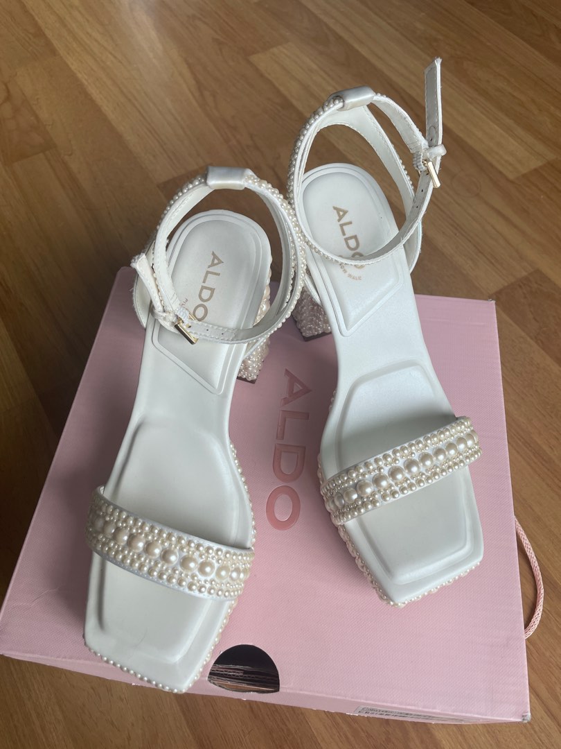Aldo top pearl sandals