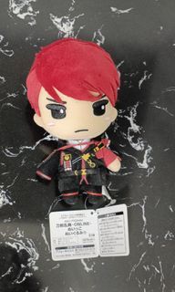 Anime Touken Ranbu Online Aizen Kunitoshi Plush Doll Hanging Toy