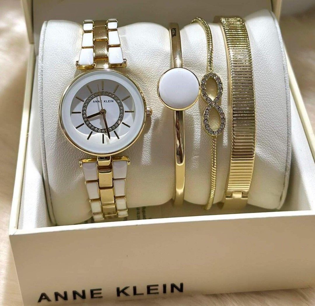 Anne ★Bangle Watch ＆ Swarovski Bracelet 3本Set 81x8mjmCZrL._UY900_.jpg