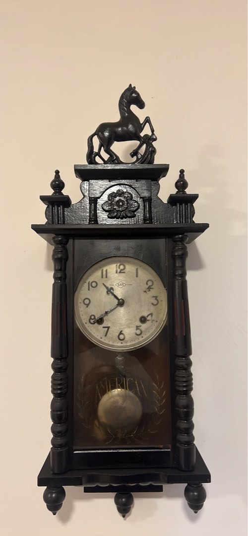 Antique horse clock, Hobbies & Toys, Collectibles & Memorabilia