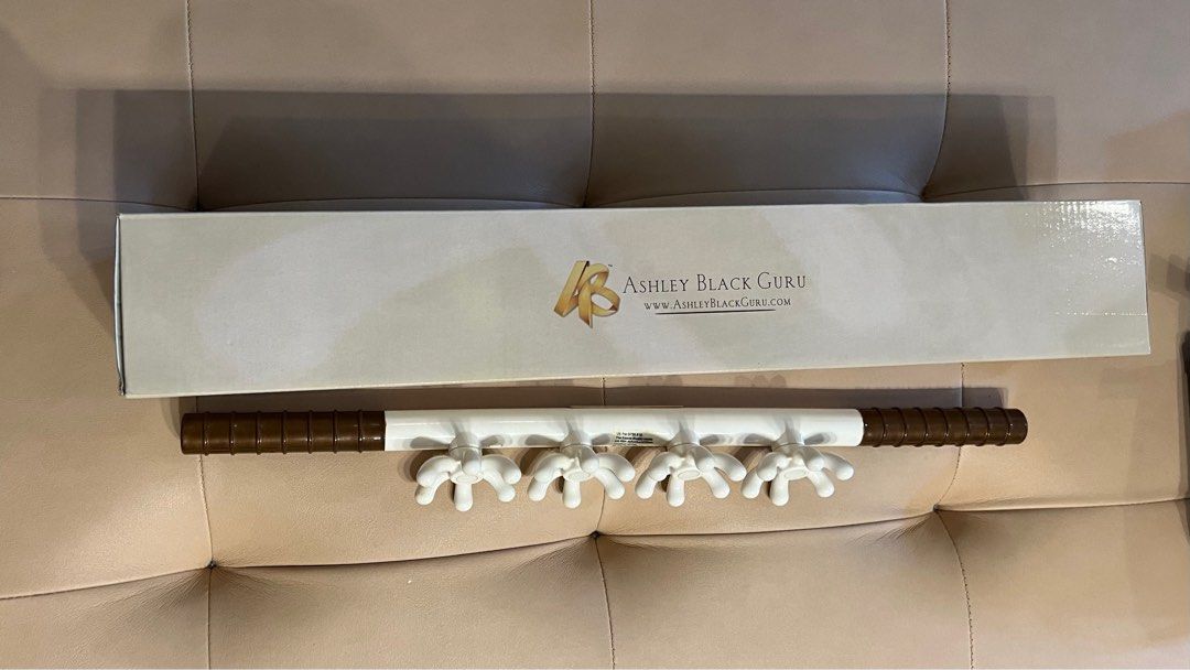 Ashley Black Fascia Blaster (Category: Body Care) located in Paranaque City. Submitted by dainty_things (Listing ID 1252206038, Image 1). Description: Use with massage oil About 24in x 4in x 4in Weighs 1.1 lbs Bought from the US .