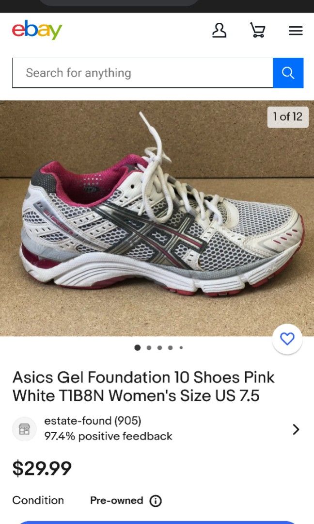 Asics gel sales foundation 10 womens