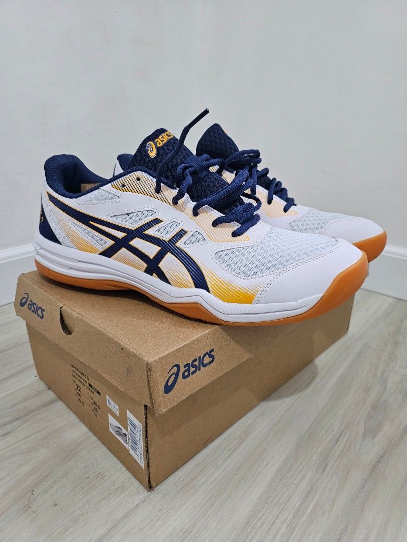 asics white running shoes