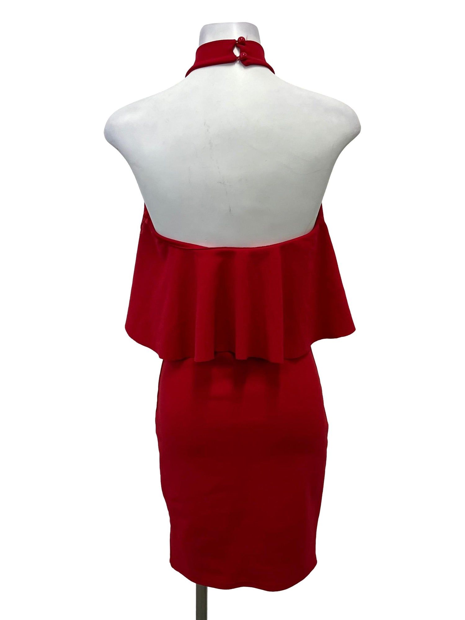 Assorted Brands Red Halter Sheath Dress Womens Fashion Dresses And Sets Dresses On Carousell 0380