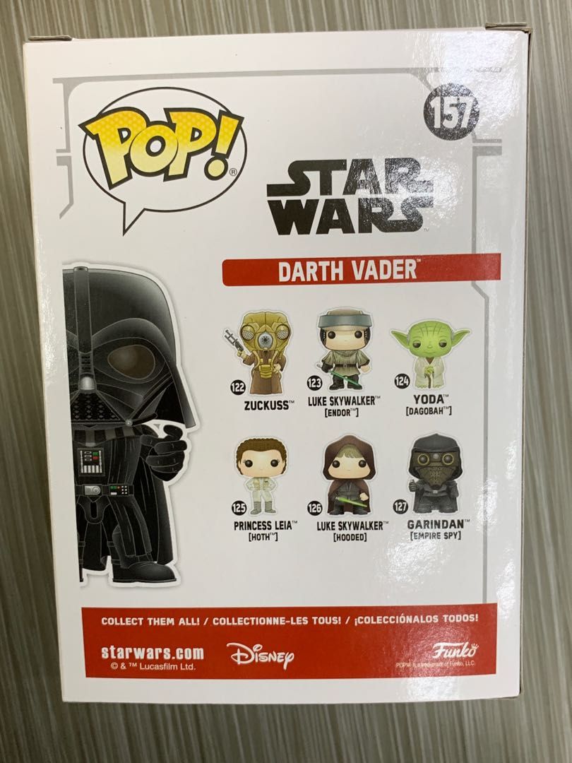 Authentic Funko Pop Darth Vader Special Edition 157 (Category: Designer & Blind Box Toys) located in Quezon City. Submitted by anns.hobbyshop (Listing ID 1252257336, Image 3). Description: .