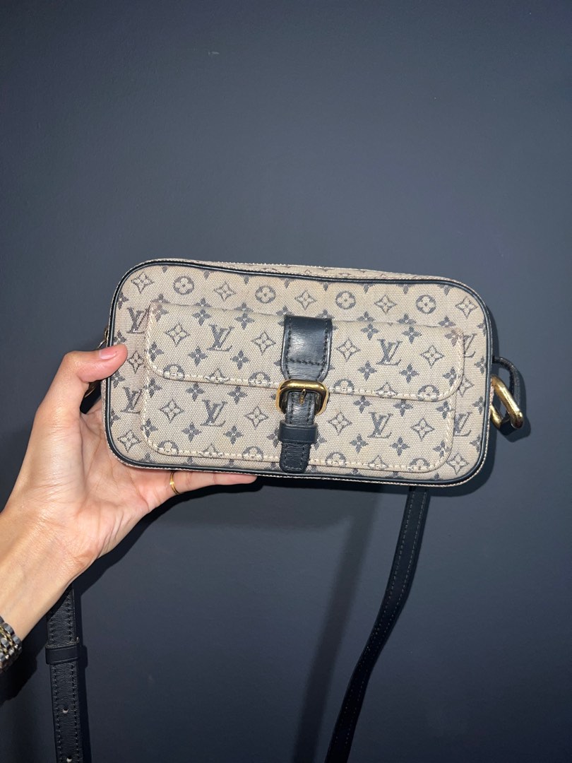 Louis Vuitton Juliette MM Crossbody Bag Mini Lin Khaki Green, Luxury, Bags  & Wallets on Carousell