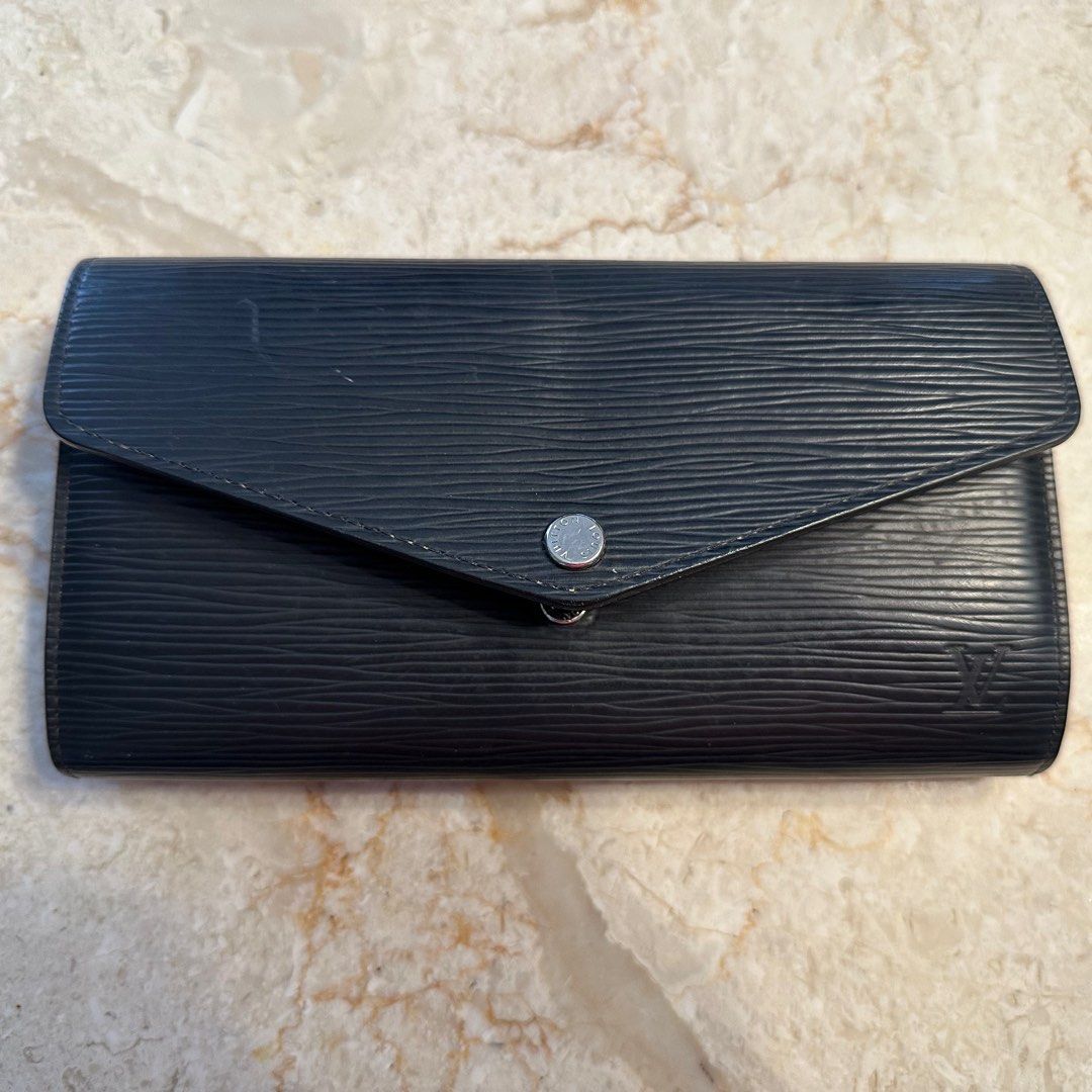 Louis Vuitton Sarah Wallet Epi Leather, Luxury, Bags & Wallets on Carousell