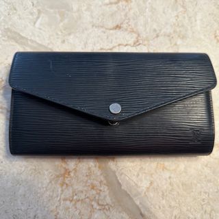 Louis Vuitton Red EPI Leather Sarah NM3 Wallet