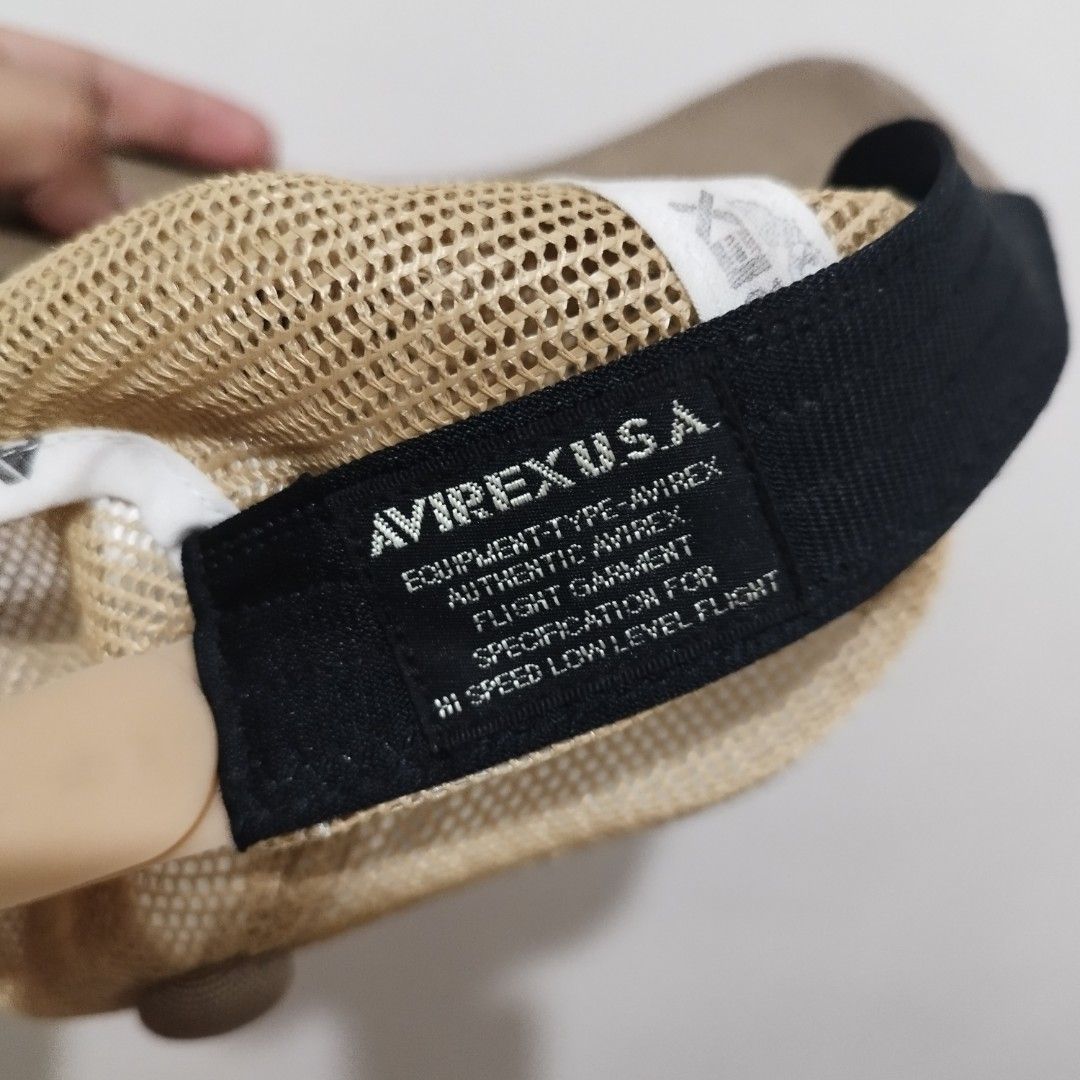 AVIREX VINTAGE TRUCKER CAP (Category: Caps & Hats) located in Pasig City. Submitted by wavebacktrhift (Listing ID 1252373799, Image 2). Description: GOOD CONDITION NO ISSUE.