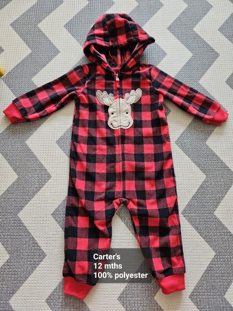 Baby boy plaid onesie sales