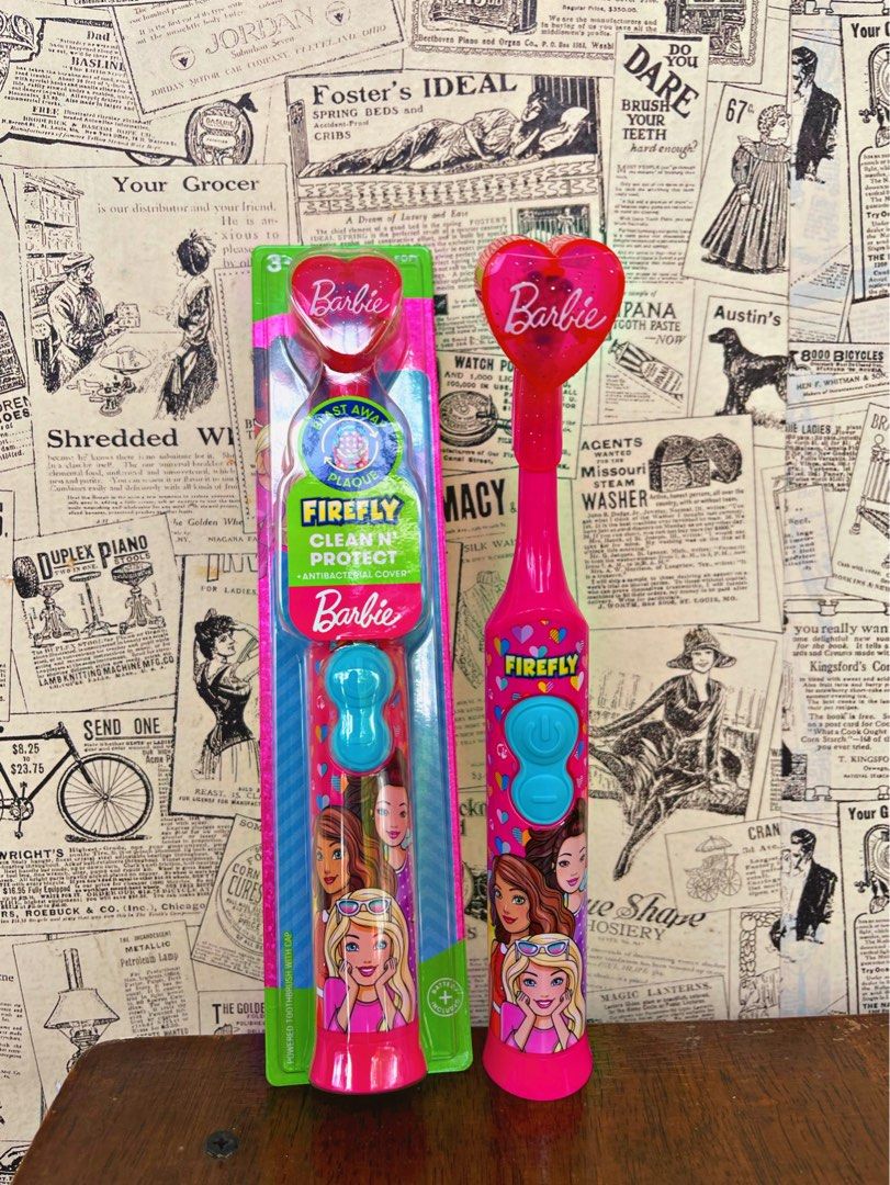 Barbie Electric Toothbrush, Beauty & Personal Care, Oral Care on Carousell