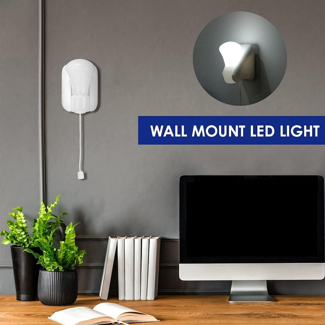 Adhesive deals wall lights