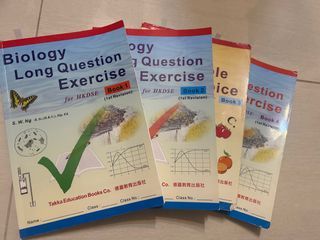 Biology multiple choice for HKDSE book1234
