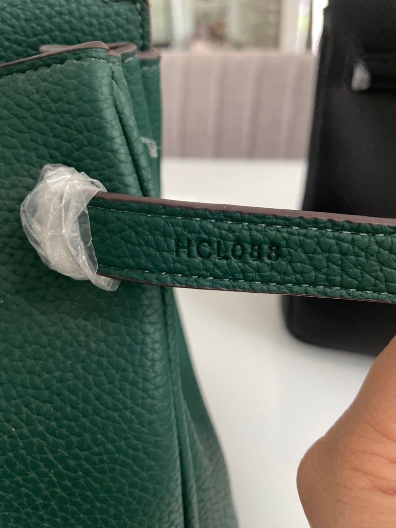 Hermes Birkin 30 Malachite Togo Palladium Hardware #R