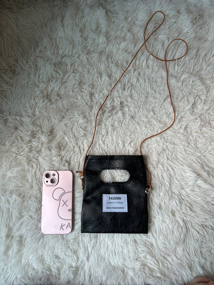 Black colour ka bag sales