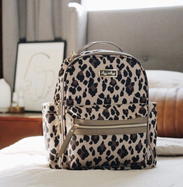 Jujube leopard sales diaper bag