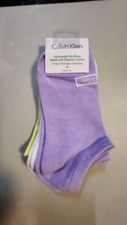 CALVIN KLEIN no show socks set