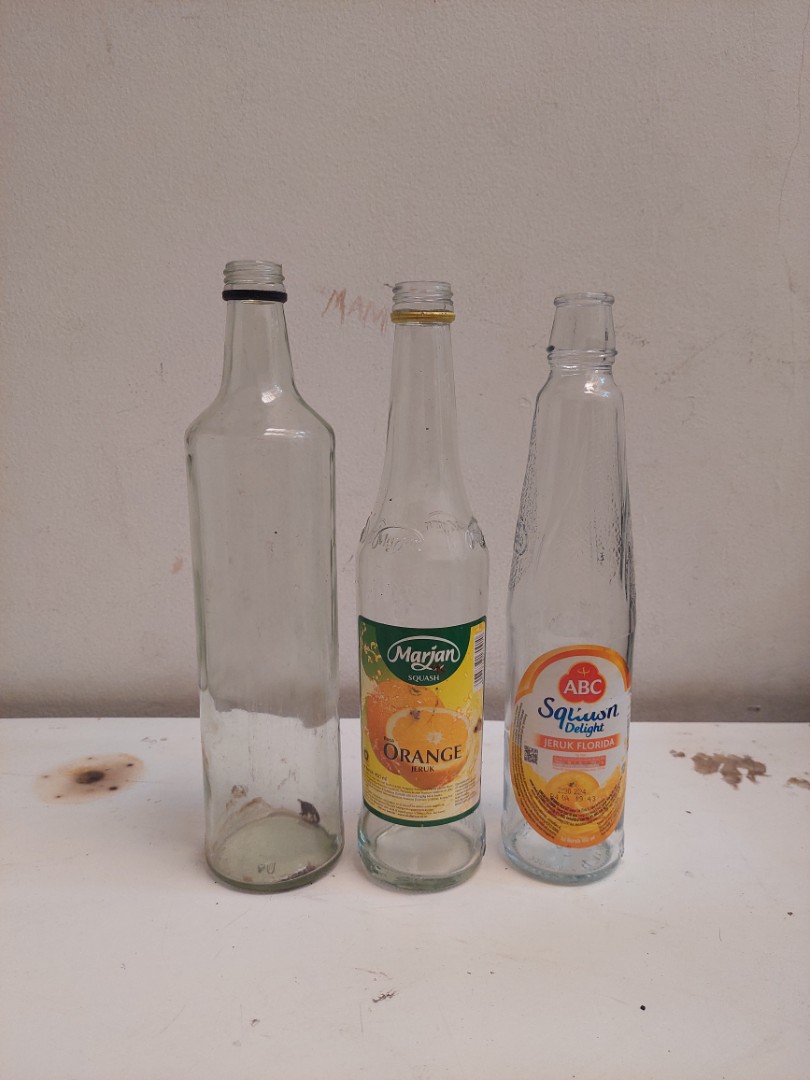 Botol Kaca Sirup Abc Marjan 460ml On Carousell