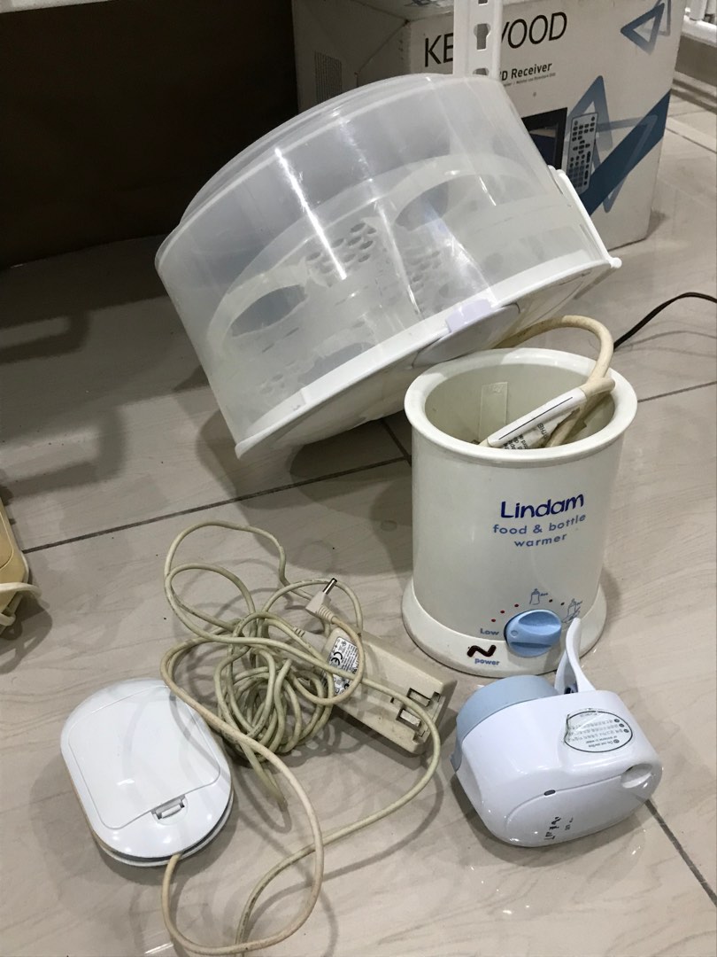 Bottle warmer breast pump steriliser