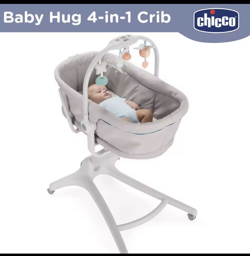 Brand NEW Authentic Chicco Baby Hug 4 in 1 Baby Crib Babies