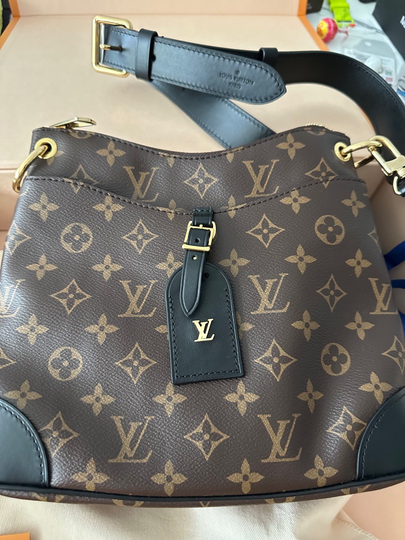 Preloved authentic Louis Vuitton Lv odeon pm Damier ebene sling bag,  Luxury, Bags & Wallets on Carousell