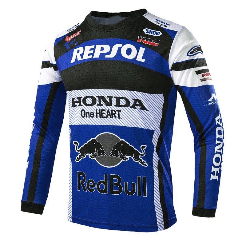 (BRAND NEW IN STOCK) Honda Motorcycle Shirt motor Cycling Jersey riding clothes jerseys for bike Racing set for men sports LongSleeve apparel jacket couple mtb (add 1 sizes) (Category: Motorcycle Apparel) located in Singapore. Submitted by Bikes.galore (Listing ID 1252322260, Image 1). Description: Hello, Please choose the size according to your length, bust and shoulder width, or according to the reference height and weight in the size chart to 